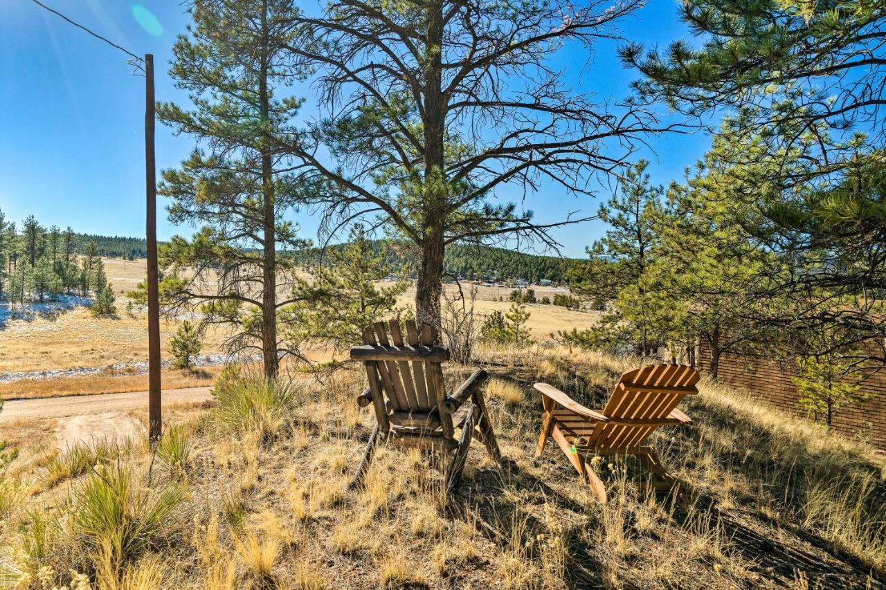 Classic Colorado Log Home With Mountain Views! 플로리선트 외부 사진